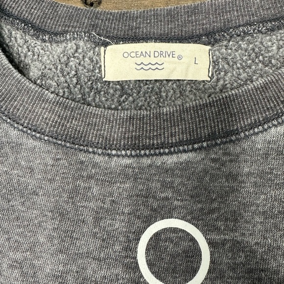 Ocean Drive Charcoal Sweatshirt - Mystic CT - Picture 5 of 6